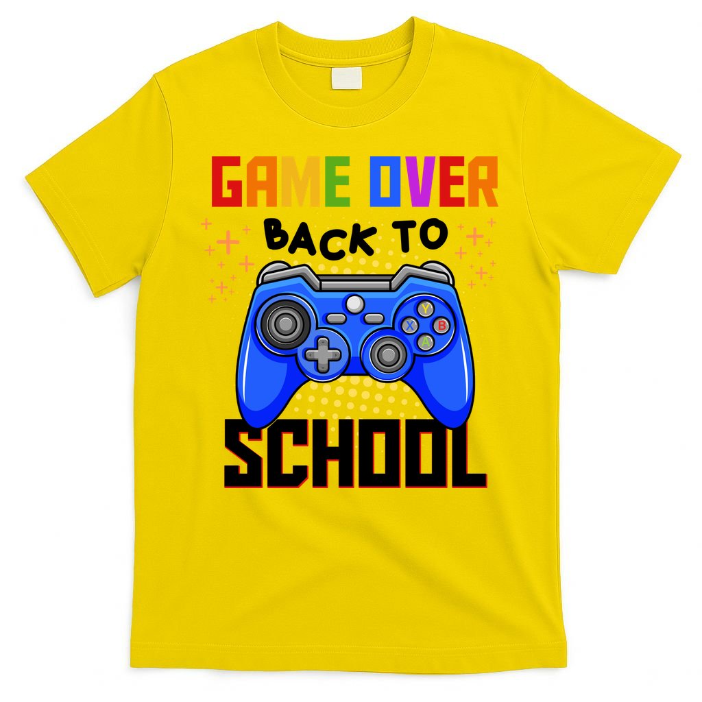 Game Over Back To School Funny T-Shirt