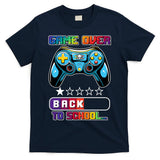 Game Over Back To School Gamer T-Shirt
