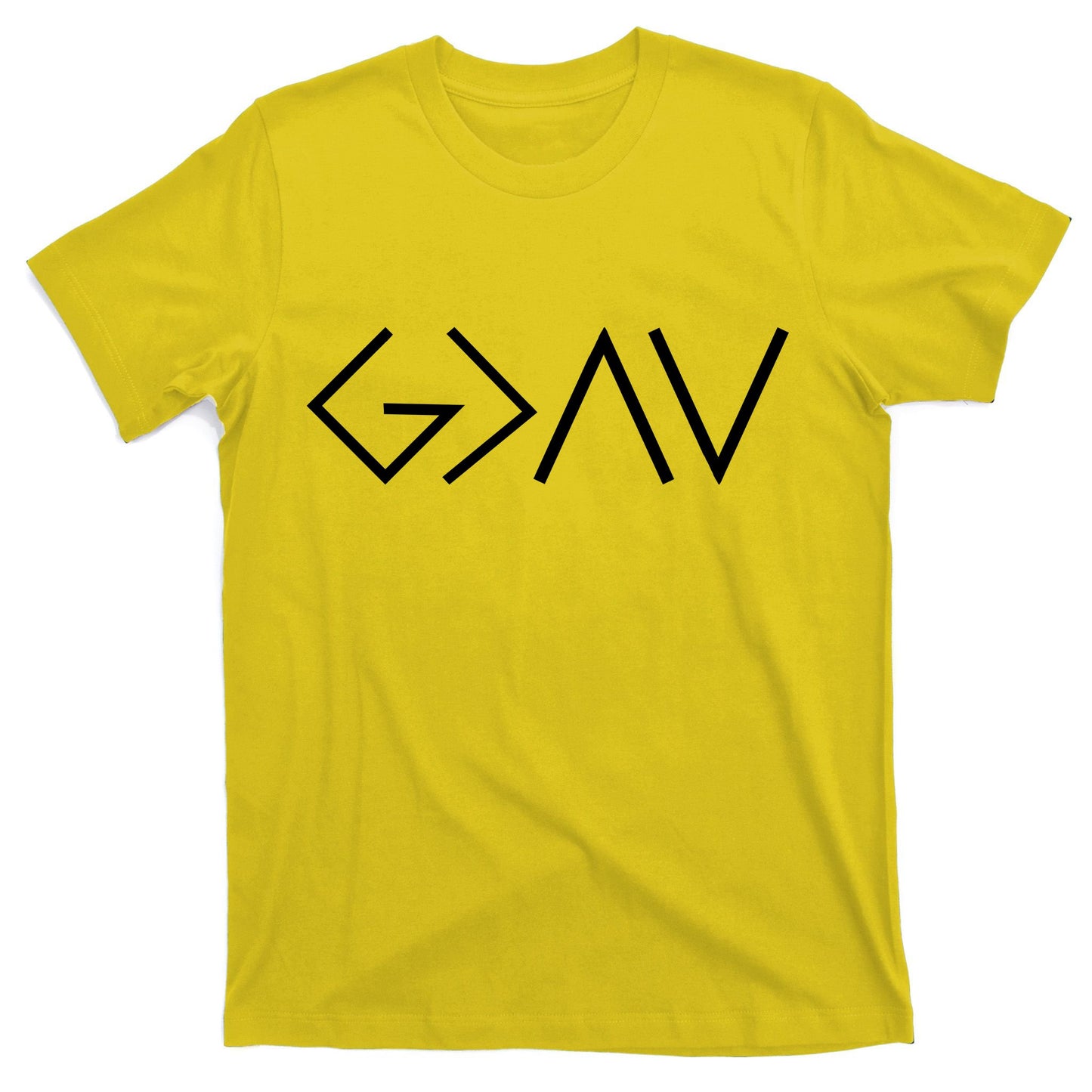 God is Greater Than Our Highs And Lows T-Shirt