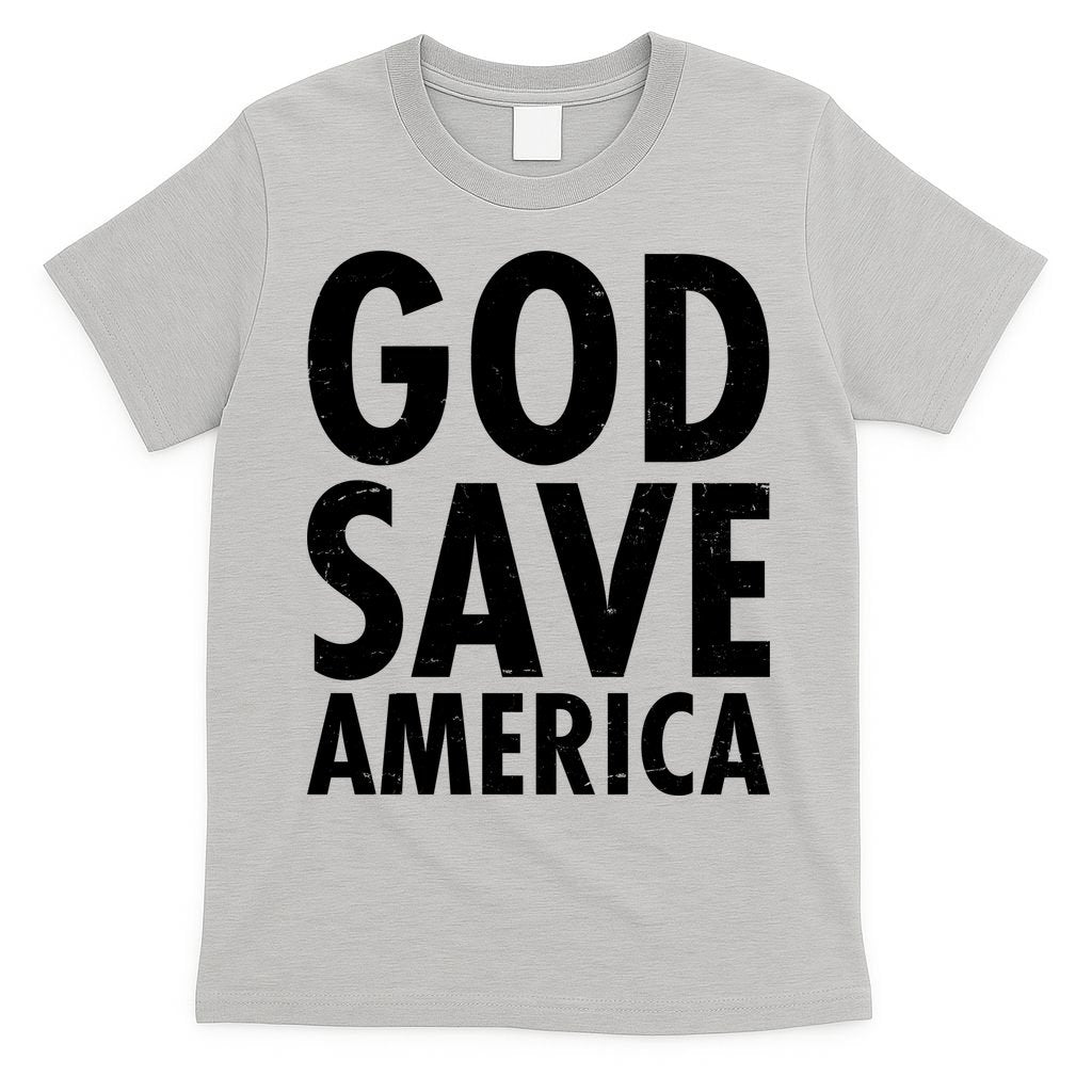 God Save America USA Religious T-Shirt