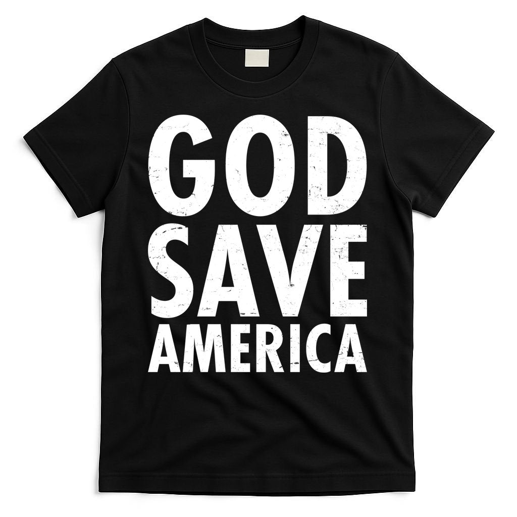 God Save America USA Religious T-Shirt