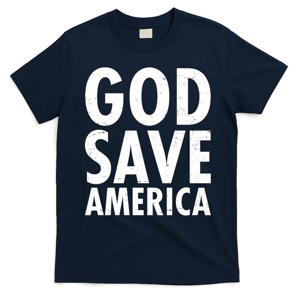 God Save America USA Religious T-Shirt