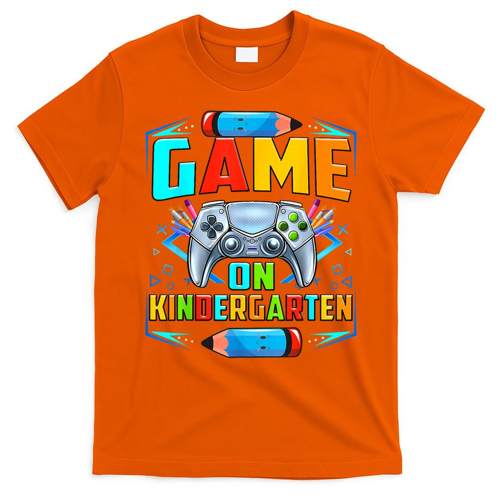 Game On Kindergarten Funny Back To School Video Games Boy T-Shirt