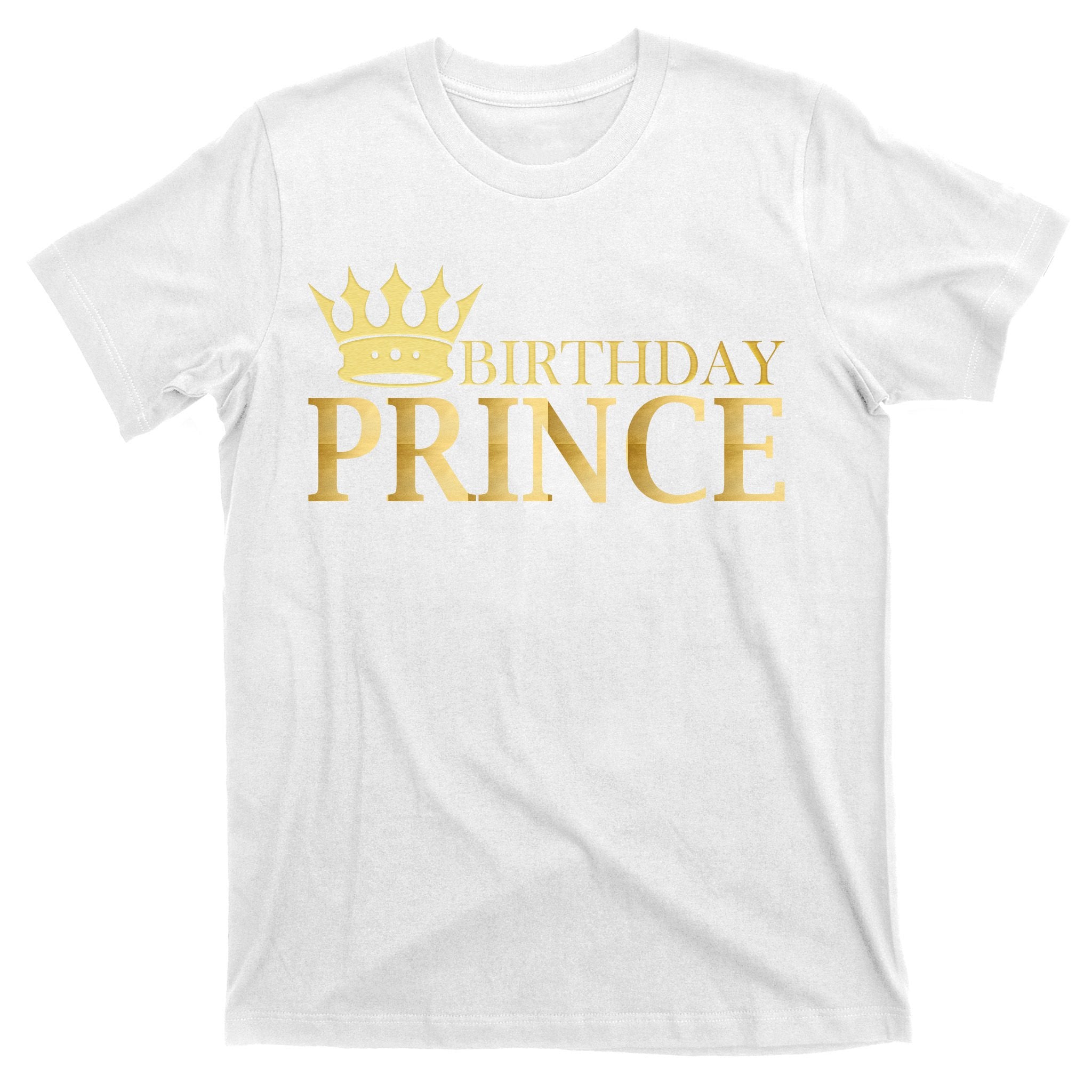 Gold Birthday Prince Limited Edition T-Shirt