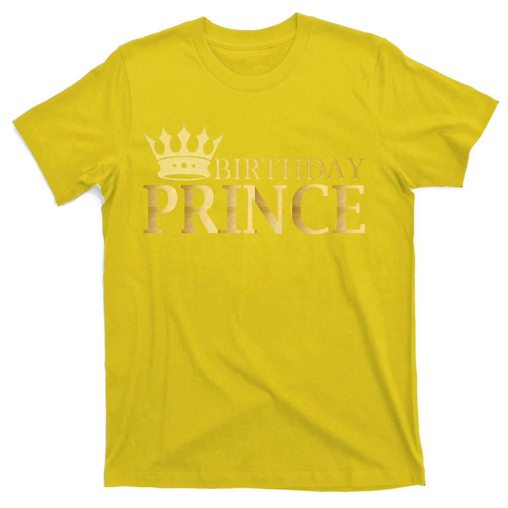 Gold Birthday Prince Limited Edition T-Shirt