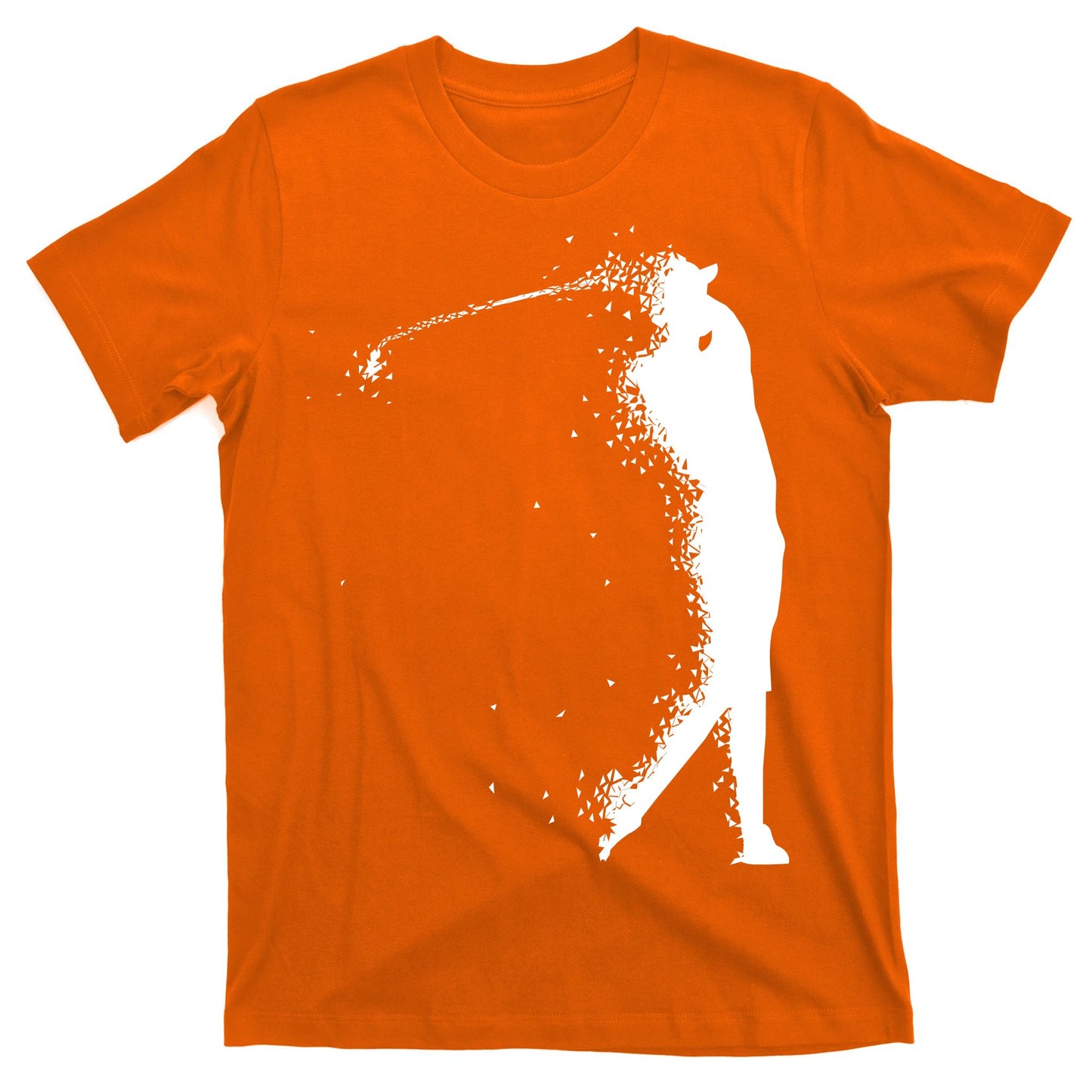 Golf Swing Splatter Golfer Logo T-Shirt