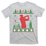 Golf Ugly Christmas Sweater T-Shirt