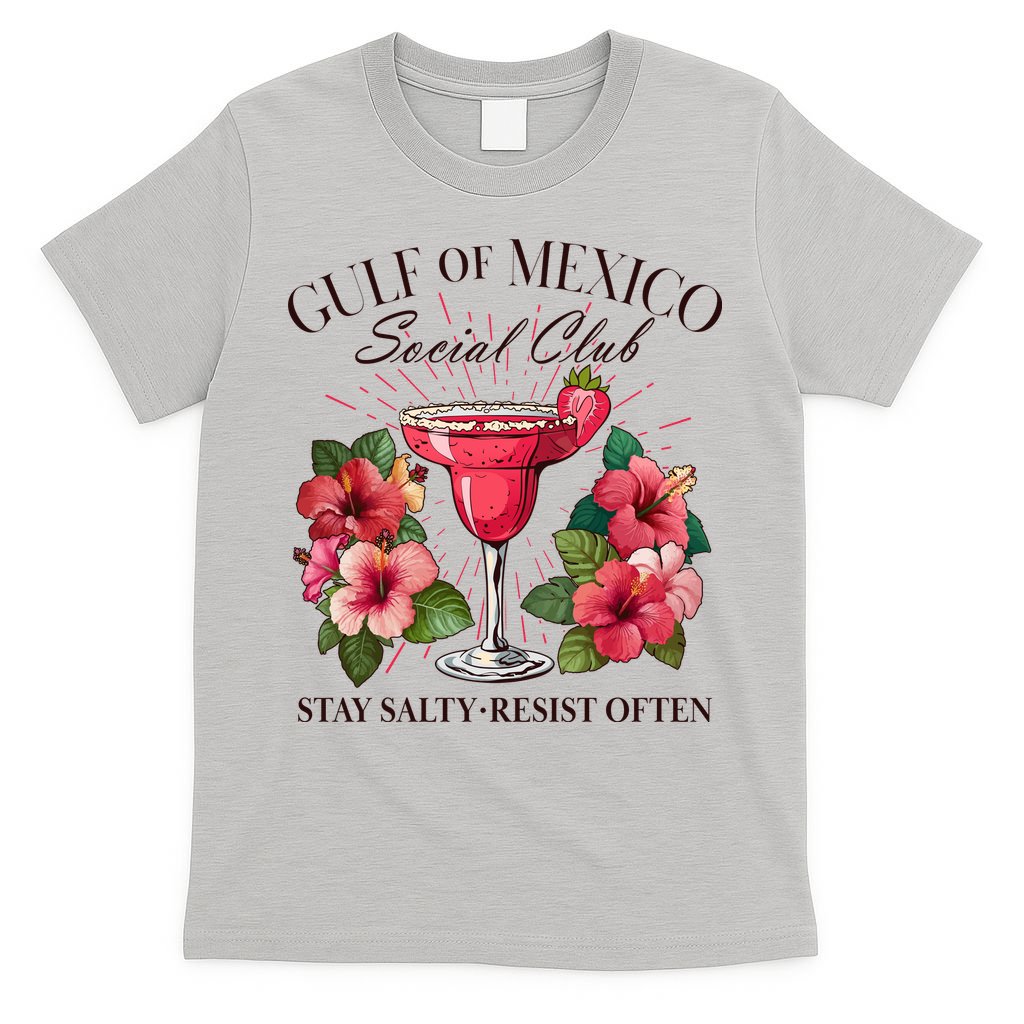 Gulf Of Mexico Social Club Stay Salty Resist Often T-Shirt