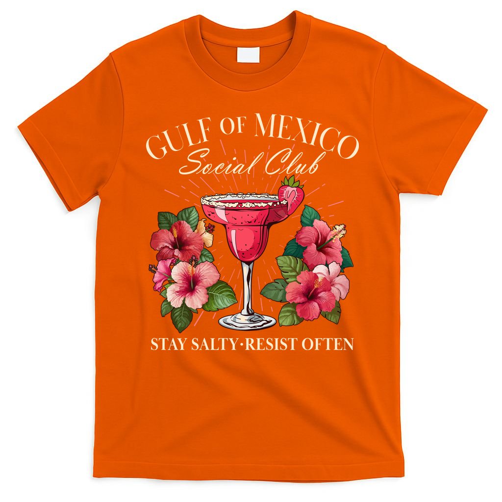 Gulf Of Mexico Social Club Stay Salty Resist Often T-Shirt