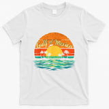 Gulf Of Mexico Beach Palms Summer Vacation T-Shirt