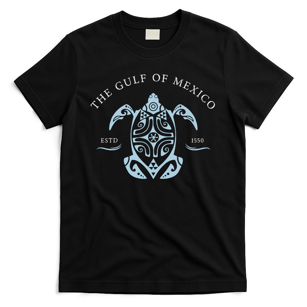 Gulf of Mexico Gulf of Mexico Est 1550 Subtle Turtle  Anti Trump T-Shirt