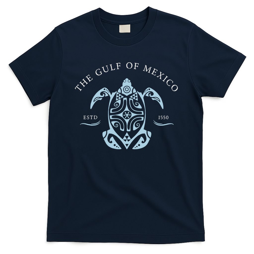 Gulf of Mexico Gulf of Mexico Est 1550 Subtle Turtle  Anti Trump T-Shirt