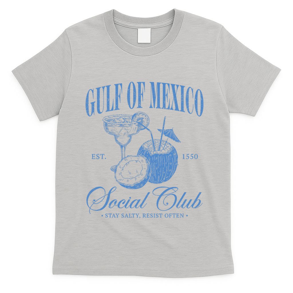 Gulf Of Mexico Vintage Gulf Of Mexico Social Club Est 1550 T-Shirt