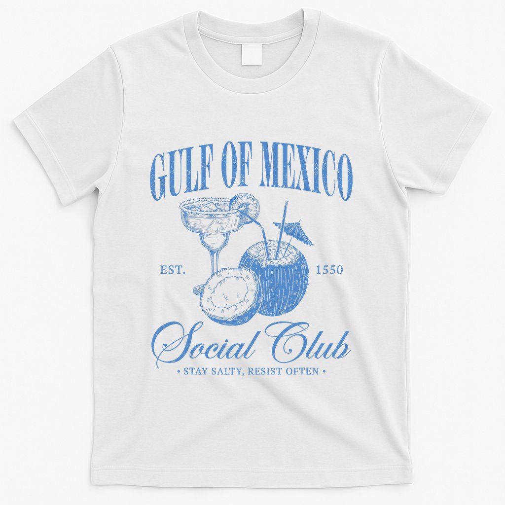 Gulf Of Mexico Vintage Gulf Of Mexico Social Club Est 1550 T-Shirt