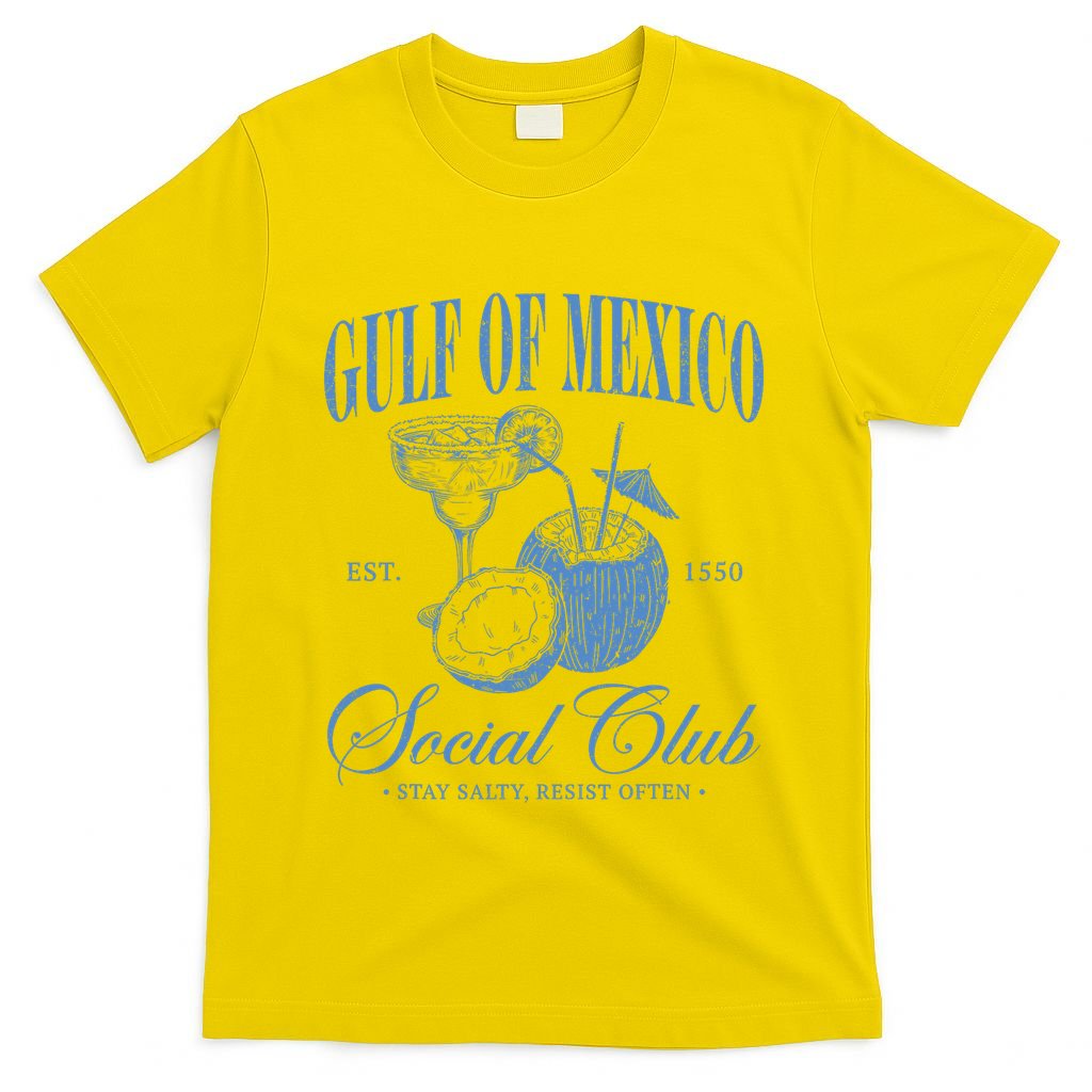 Gulf Of Mexico Vintage Gulf Of Mexico Social Club Est 1550 T-Shirt