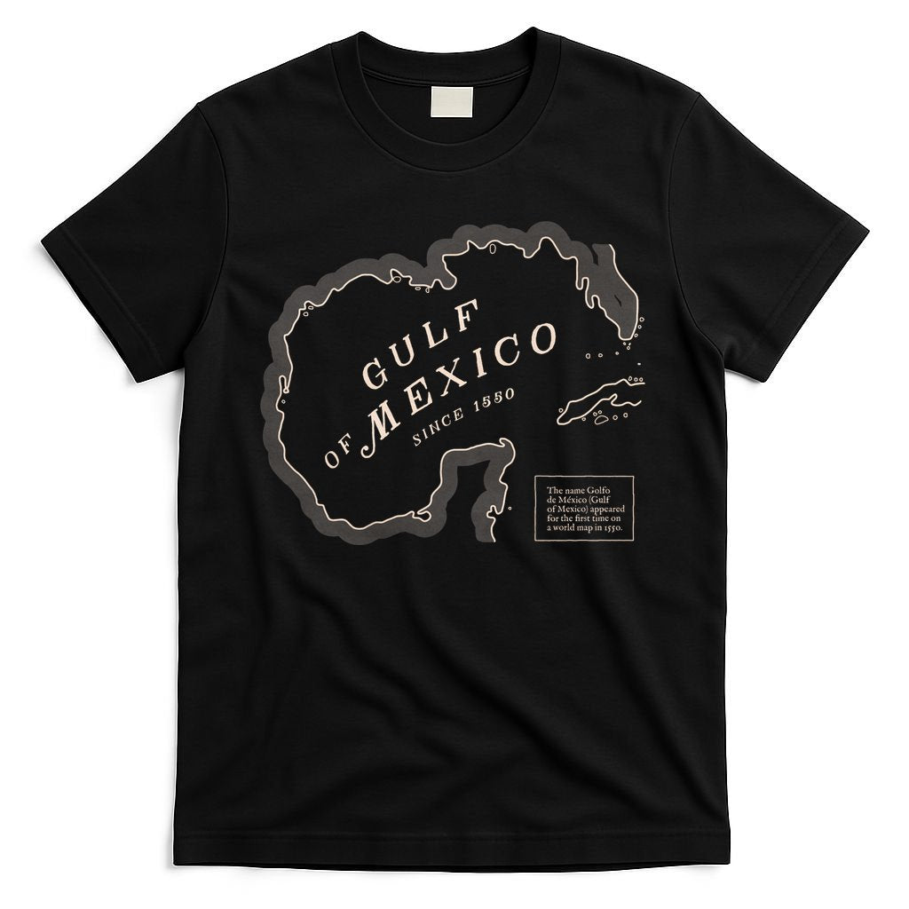Gulf Of Mexico Map T-Shirt