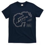 Gulf Of Mexico Map T-Shirt