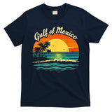 Gulf Of Mexico Beach Palms Summer Vacation T-Shirt