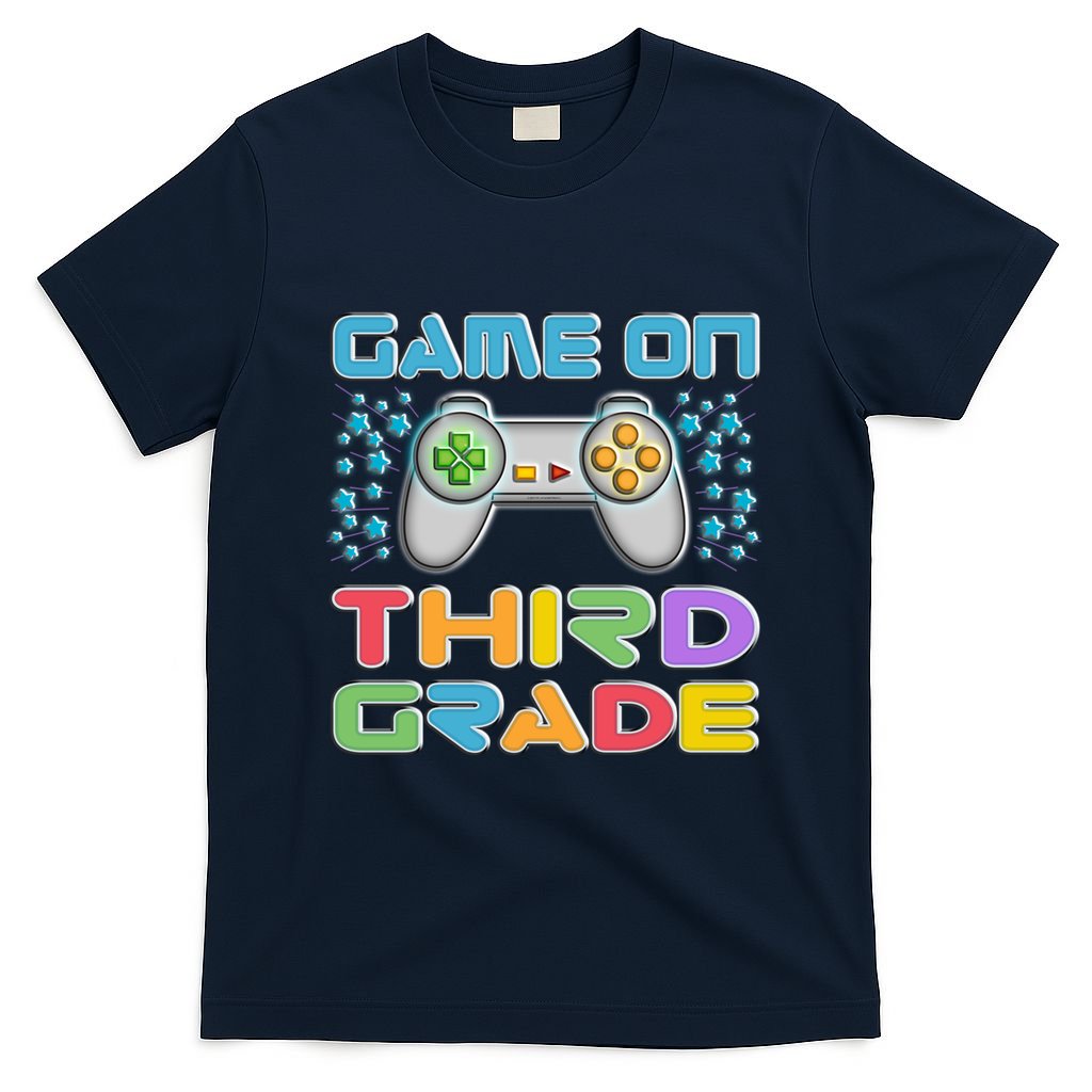 Game On Third Grade Gamers Back To School Gift Cute Gift T-Shirt