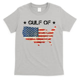 Gulf Of Usa America Vintage Usa Flag T-Shirt