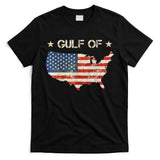 Gulf Of Usa America Vintage Usa Flag T-Shirt