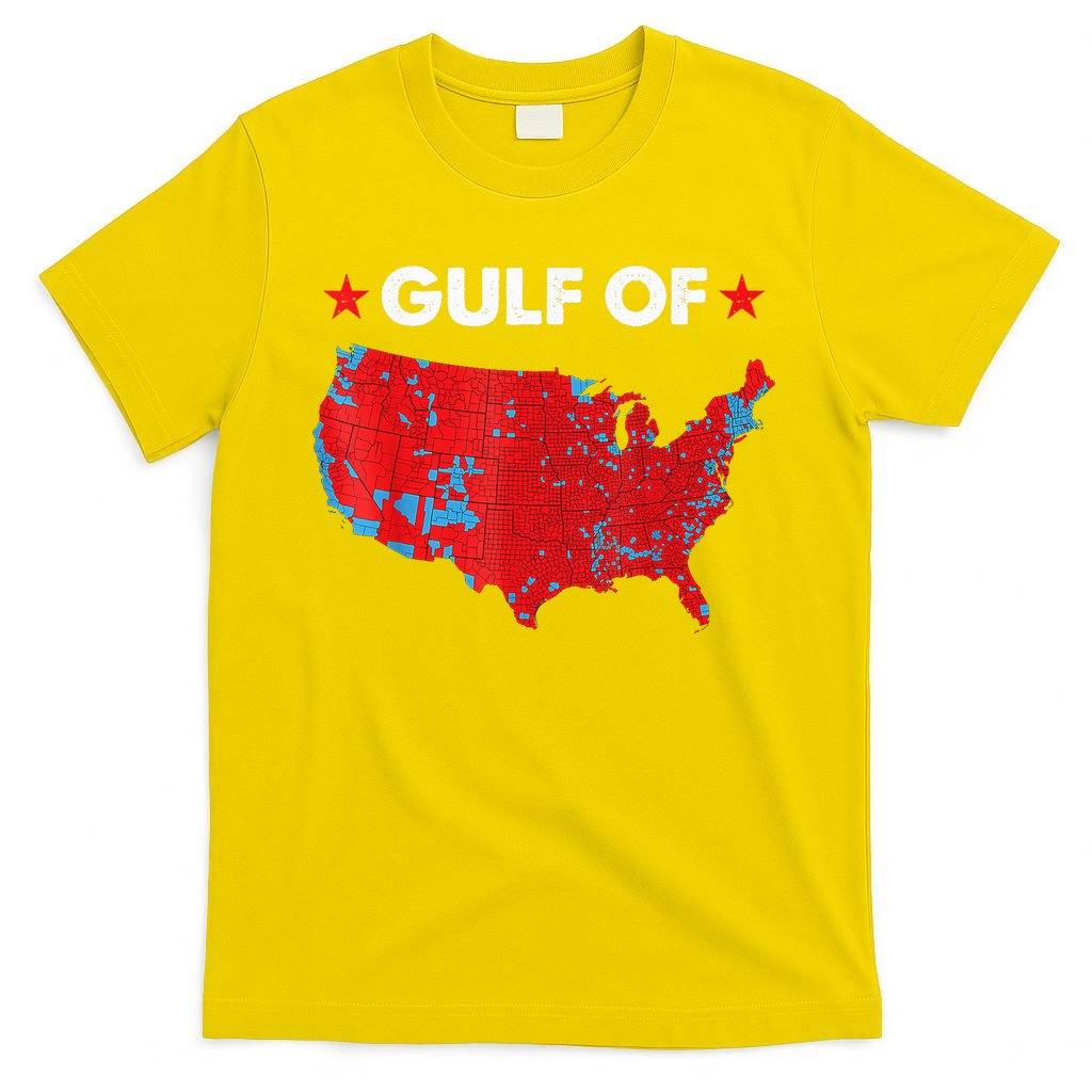 Gulf Of Usa America Usa Flag T-Shirt