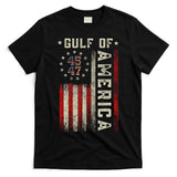 Gulf Of Usa America Funny Usa Flag T-Shirt