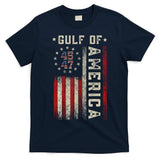 Gulf Of Usa America Funny Usa Flag T-Shirt