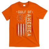 Gulf Of Usa America Funny Usa Flag T-Shirt