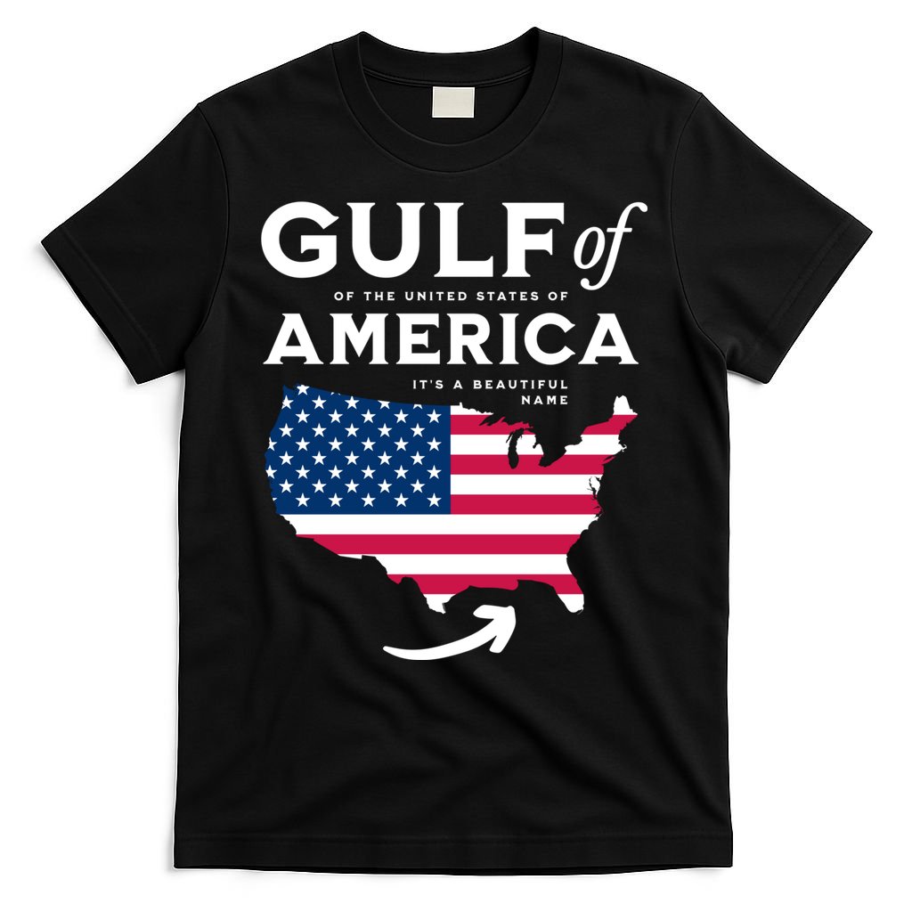 Gulf Of Usa America American Flag Pride Patriotic T-Shirt