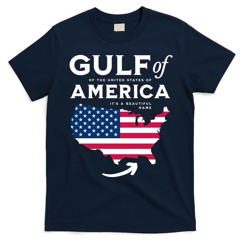 Gulf Of Usa America American Flag Pride Patriotic T-Shirt