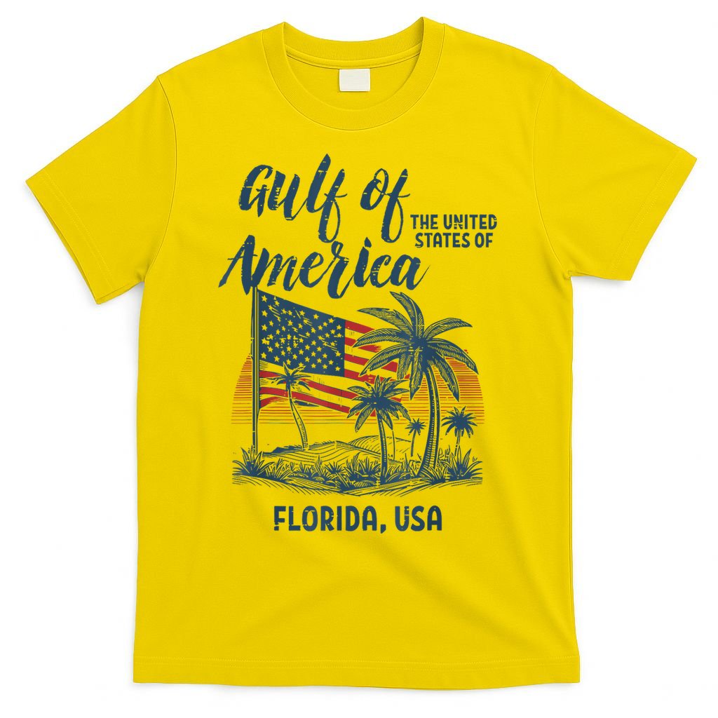 Gulf Of Usa America Florida Usa T-Shirt