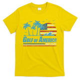 Gulf Of Usa America Est 2025 Retro Vintage Beach T-Shirt