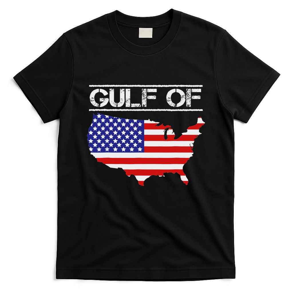 Gulf Of United States Of America Trump America Map T-Shirt