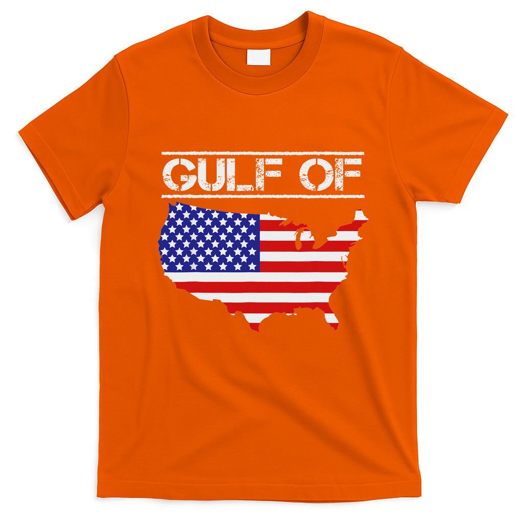 Gulf Of United States Of America Trump America Map T-Shirt