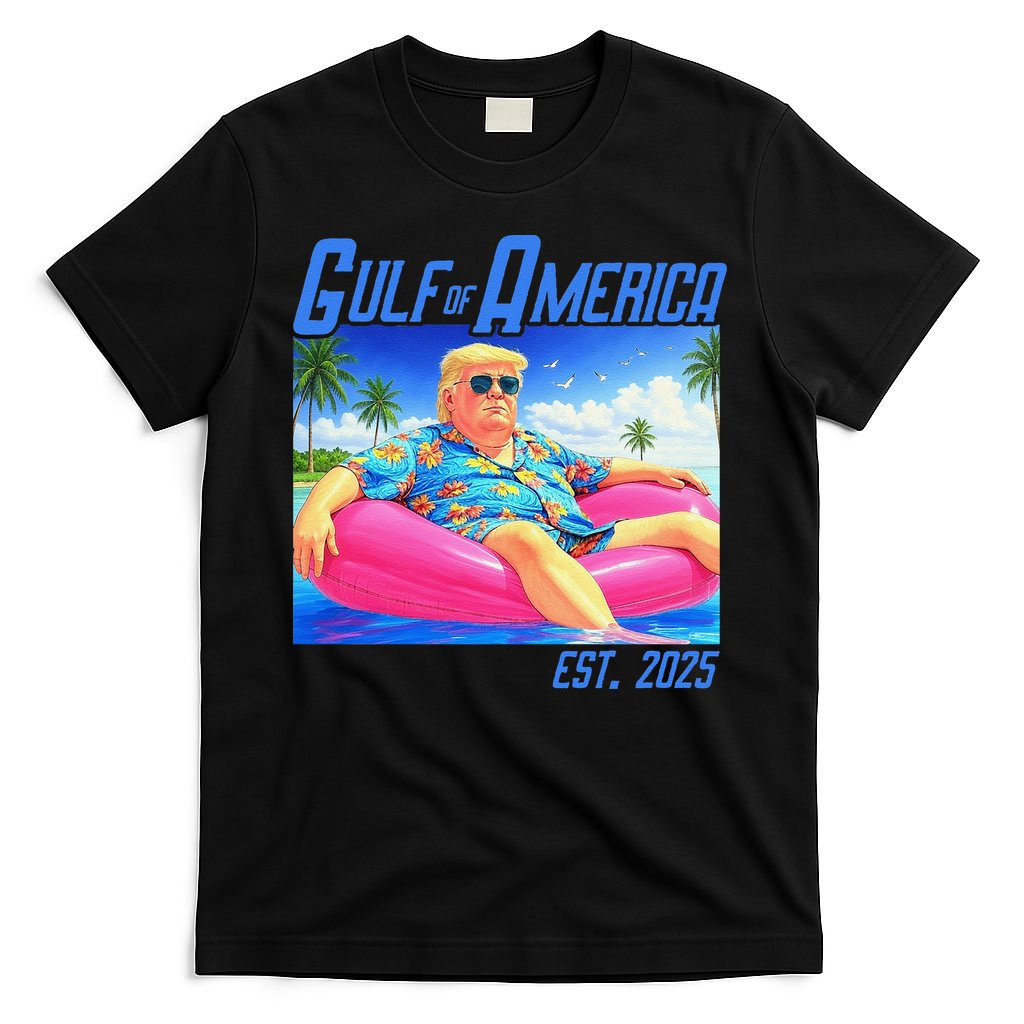 Gulf Of US America Est 2025 Funny Trump Hawaii T-Shirt