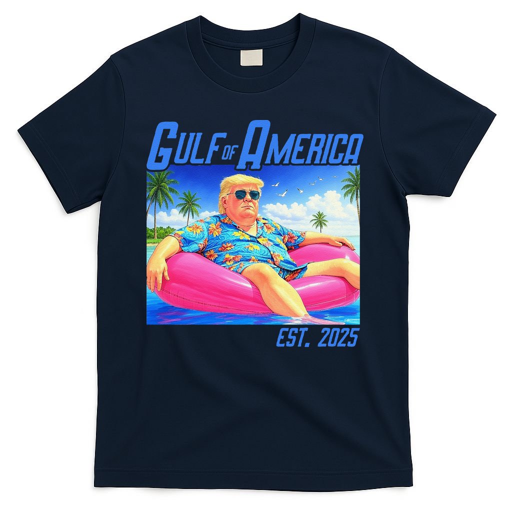 Gulf Of US America Est 2025 Funny Trump Hawaii T-Shirt