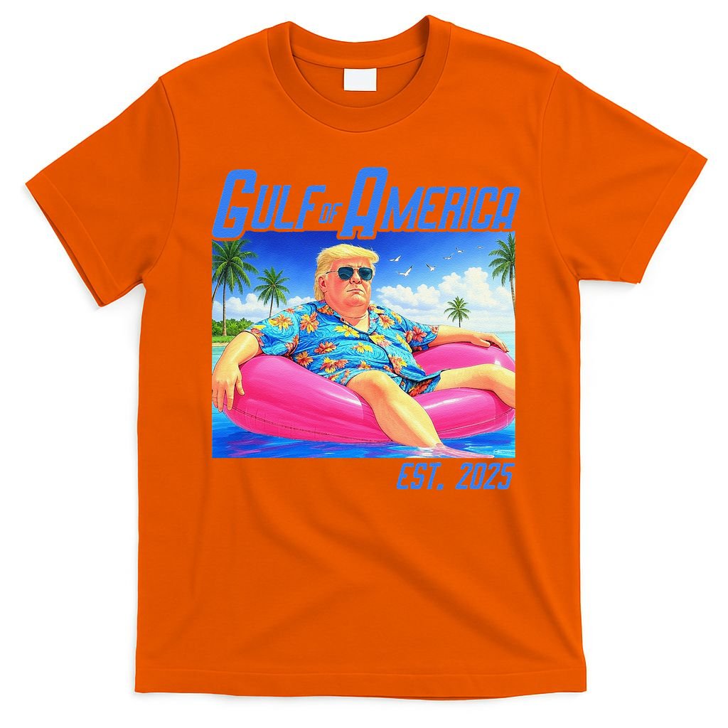 Gulf Of US America Est 2025 Funny Trump Hawaii T-Shirt