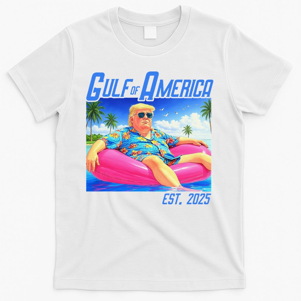 Gulf Of US America Est 2025 Funny Trump Hawaii T-Shirt