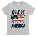 Gulf Of Usa America Funny Gulf Of Mexico Usa Flag T-Shirt