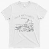 Gulf Of Usa America Funny Gulf Of Mexico Flag Map 4th July T-Shirt