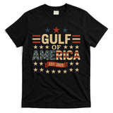Gulf Of USA America Est 2025 American Flag T-Shirt