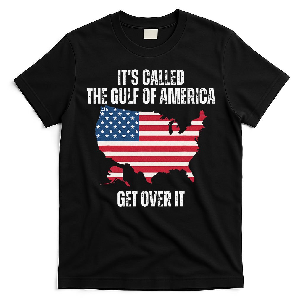 Gulf Of Usa America Funny Usa Flag T-Shirt