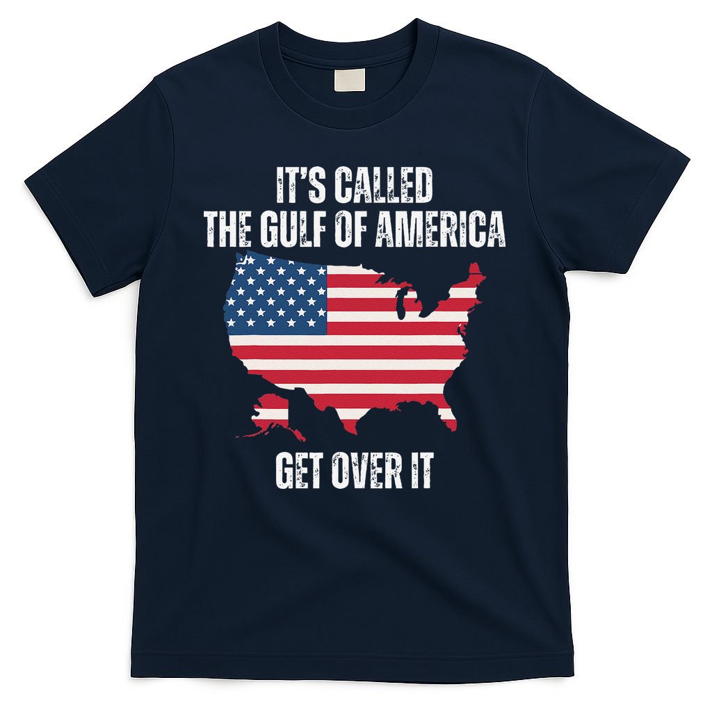 Gulf Of Usa America Funny Usa Flag T-Shirt