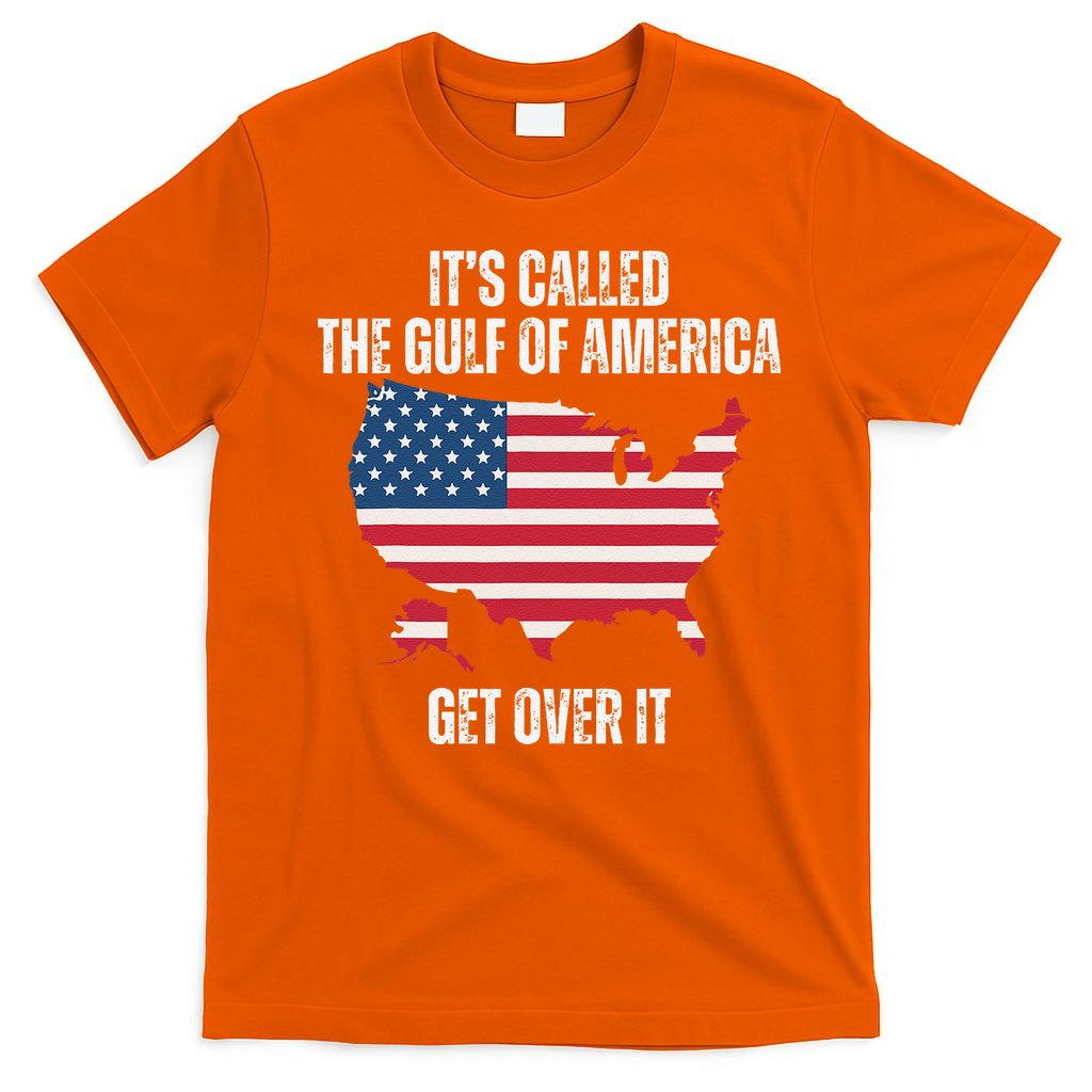 Gulf Of Usa America Funny Usa Flag T-Shirt