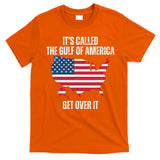 Gulf Of Usa America Funny Usa Flag T-Shirt
