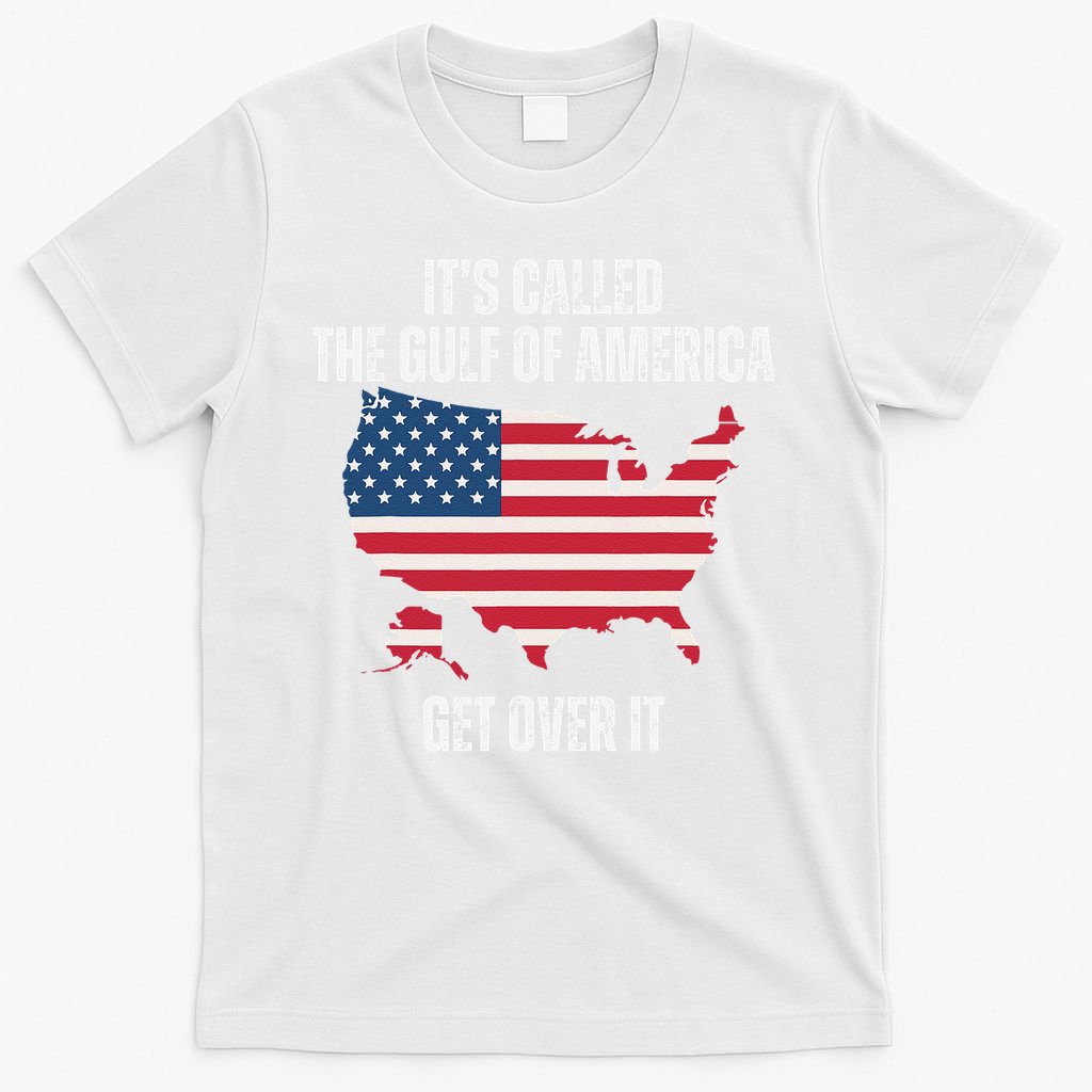 Gulf Of Usa America Funny Usa Flag T-Shirt