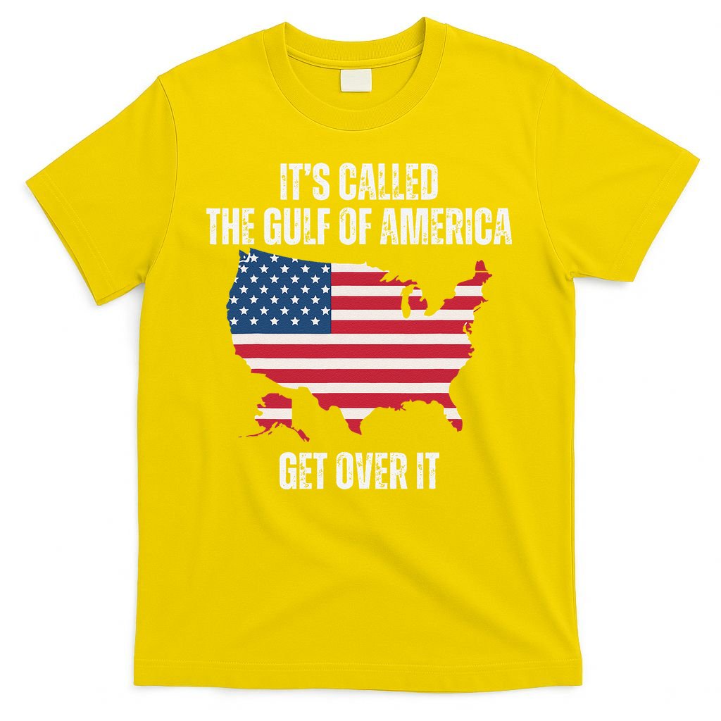 Gulf Of Usa America Funny Usa Flag T-Shirt