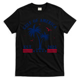 Gulf Of Usa America Retro Gulf Of Usa America Est 2025 T-Shirt
