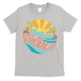 Gulf Of Us America Est 2025 Retro Vintage T-Shirt